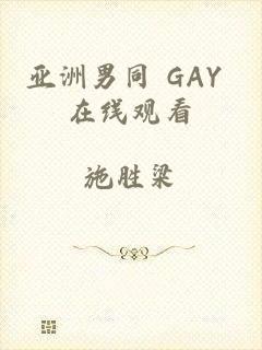 亚洲男同 GAY 在线观看